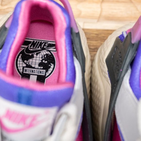 Nike Air Huarache Run PRM Playful Pink Blue Joy Sail FB9697-001 Men 7 Wmns 8.5 - Picture 6 of 11